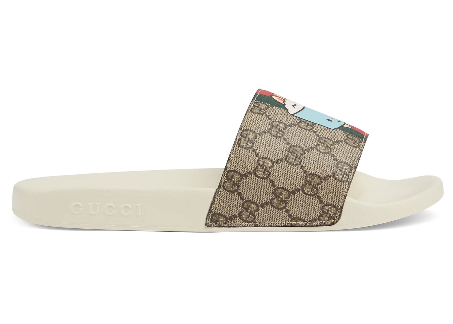 Tennarit ja kengät Gucci Animal Web Slides Beige Beige | 737519 FABN0 8919, 0