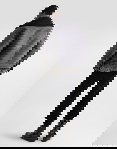 Bomber-takki Dolce & Gabbana Dolce & Gabbana Shearling Bomber Jacket Sininen | G9BTELFUP93M0406, 2