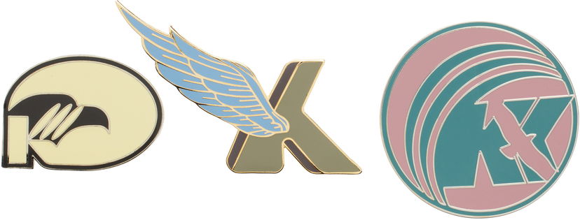 Pin KIKO KOSTADINOV Kiko Kostadinov Ali Brooch Set Monivärinen | KKWSS25ACC04-126