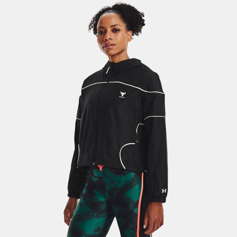 Takki Under Armour Project Rock Brahma Jacket Musta | 1373592-001, 0