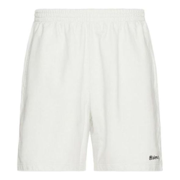 Shortsit Balenciaga Logo Sweat Shorts Valkoinen | 676137TOVP19081