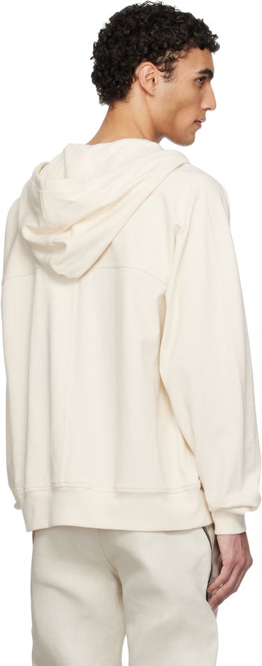 Huppari Rick Owens Rick Owens Hollywood Windbreaker Hoodie Beige | RU01E5241 BA, 2