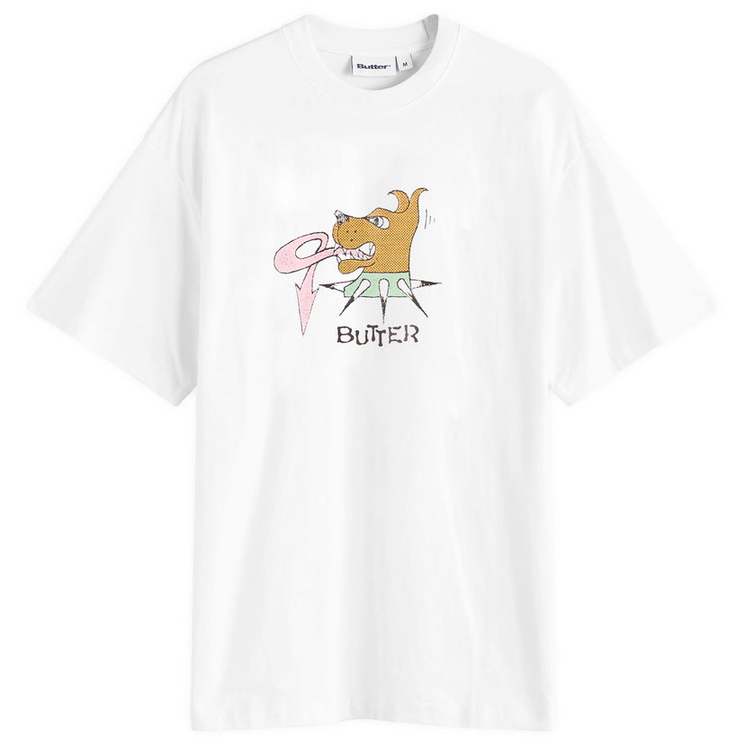 T-paita Butter Goods Canine Graphic Tee Valkoinen | BG253105-WHT