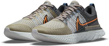 Tennarit ja kengät Nike React Infinity Run Flyknit 2 Harmaa | dc4577-001, 4