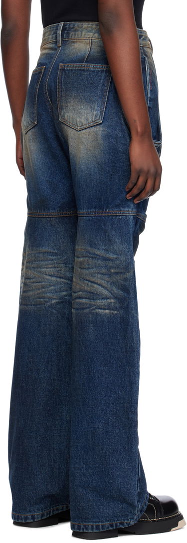 Jeans We11done Wire Relaxed Fit Jeans Sininen | WD-DP0-24-328-W-NV, 2