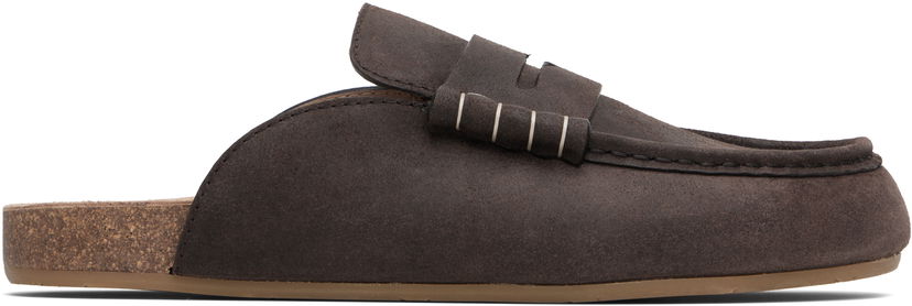 Tennarit ja kengät JW Anderson JW Anderson Stitch Loafer Mules Ruskea | LF0079-LA0319