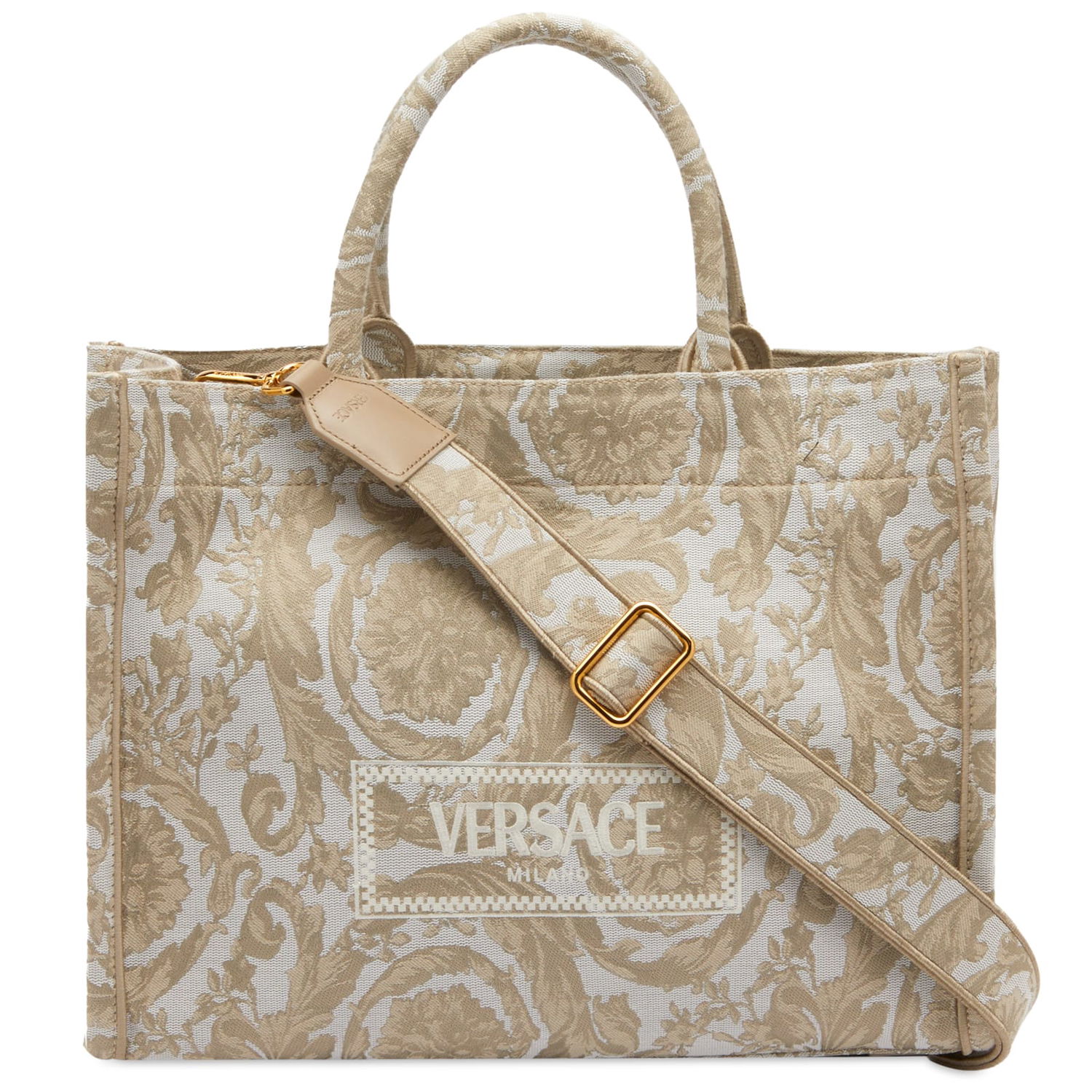 Kangaskassi Versace Large Tote Bag Beige | 1011562-1A09741-2KF4V, 0