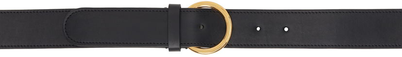Vyöt The Row Half Moon Leather Belt Musta | W1614-L60