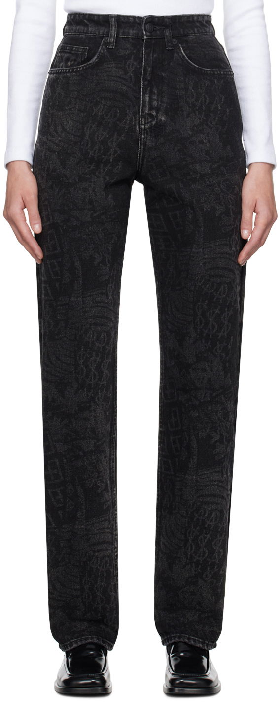 Jeans Ksubi Ksubi Playback Graf Jeans Musta | WFA23DJ004