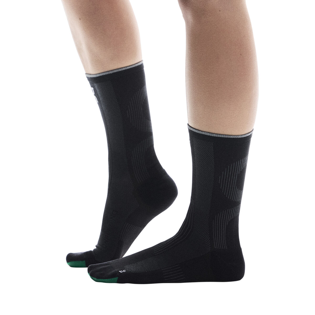 Sukat On Running Elite Run High Socks Musta | 2UF10010761, 0