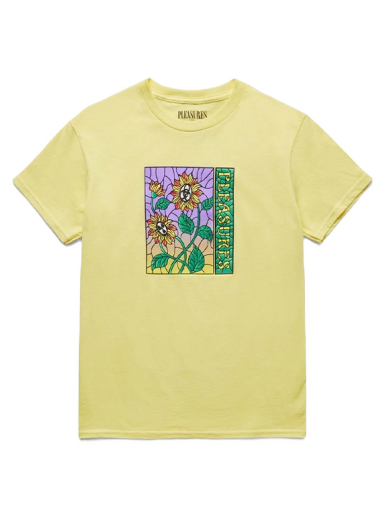 T-paita Pleasures Glass Tee Keltainen | P22F060-BANANA