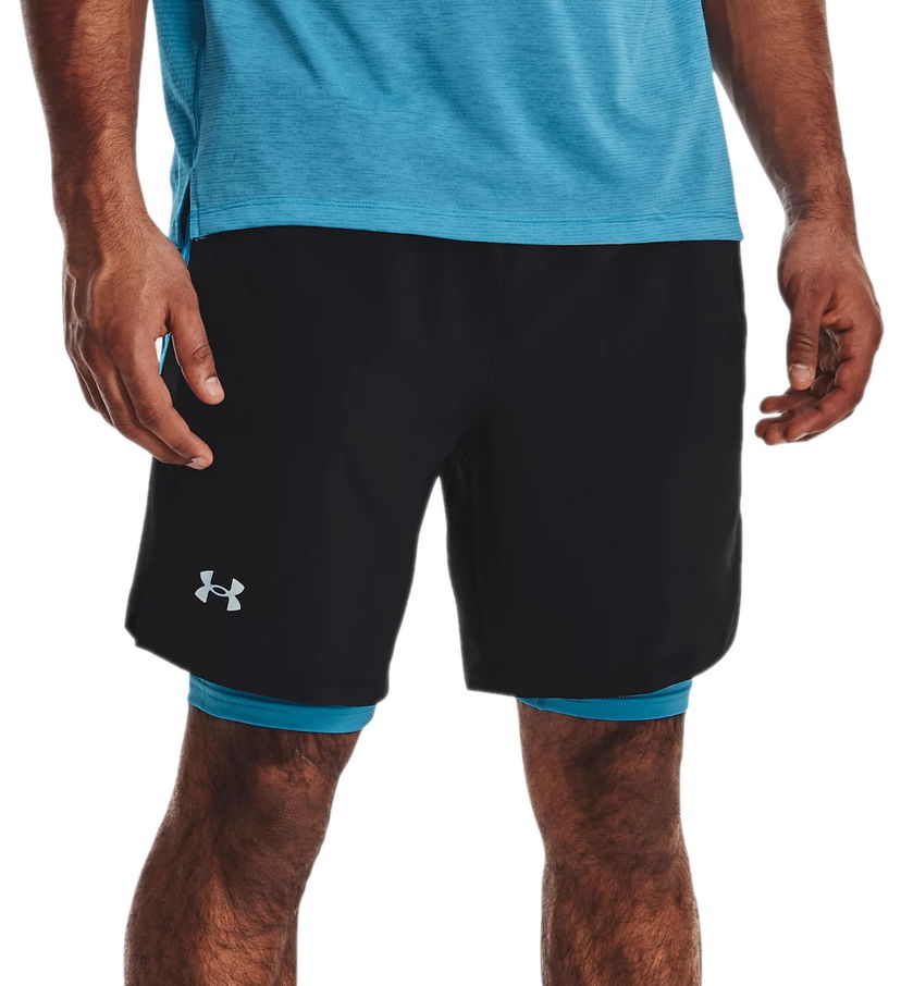Shortsit Under Armour Under Armour Launch 7'' 2-in-1 Shorts Musta | 1361497-004