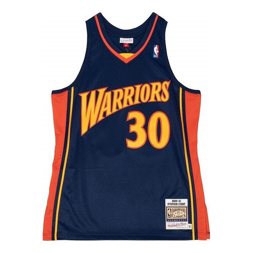 Jersey Mitchell & Ness Warriors Stephen Curry Hardwood Classics Jersey Sininen | AJY4GS18084-GSWNAVY09SCU