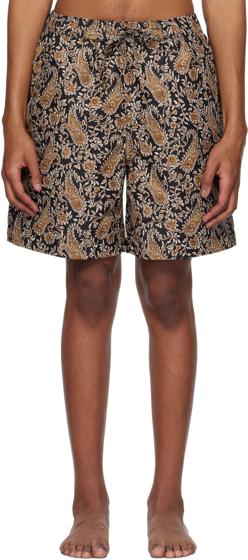 Uimapuvut ISABEL MARANT Isabel Marant Paisley Swim Shorts Musta | MB0009HA-C1P01H
