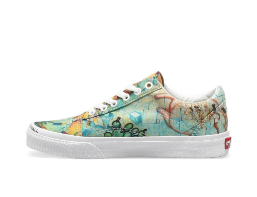 Tennarit ja kengät Vans Oldskool x MOCA W Vihreä | VN0A5KRFYQ81