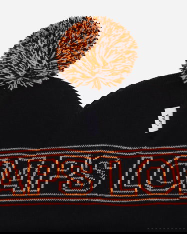 Pipo WTAPS Pom-Pom Beanie with Logo Band Musta | 242MADT-HT03 002, 4