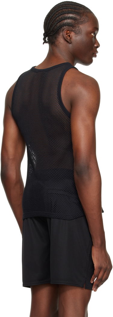 Tankkitoppi Courrèges Courrèges Mesh Tank Top Musta | 124JDE011JS0119, 1