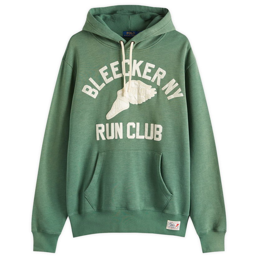 Huppari Polo by Ralph Lauren Ralph Lauren Bleecker Run Club Hoodie Vihreä | 710964984002