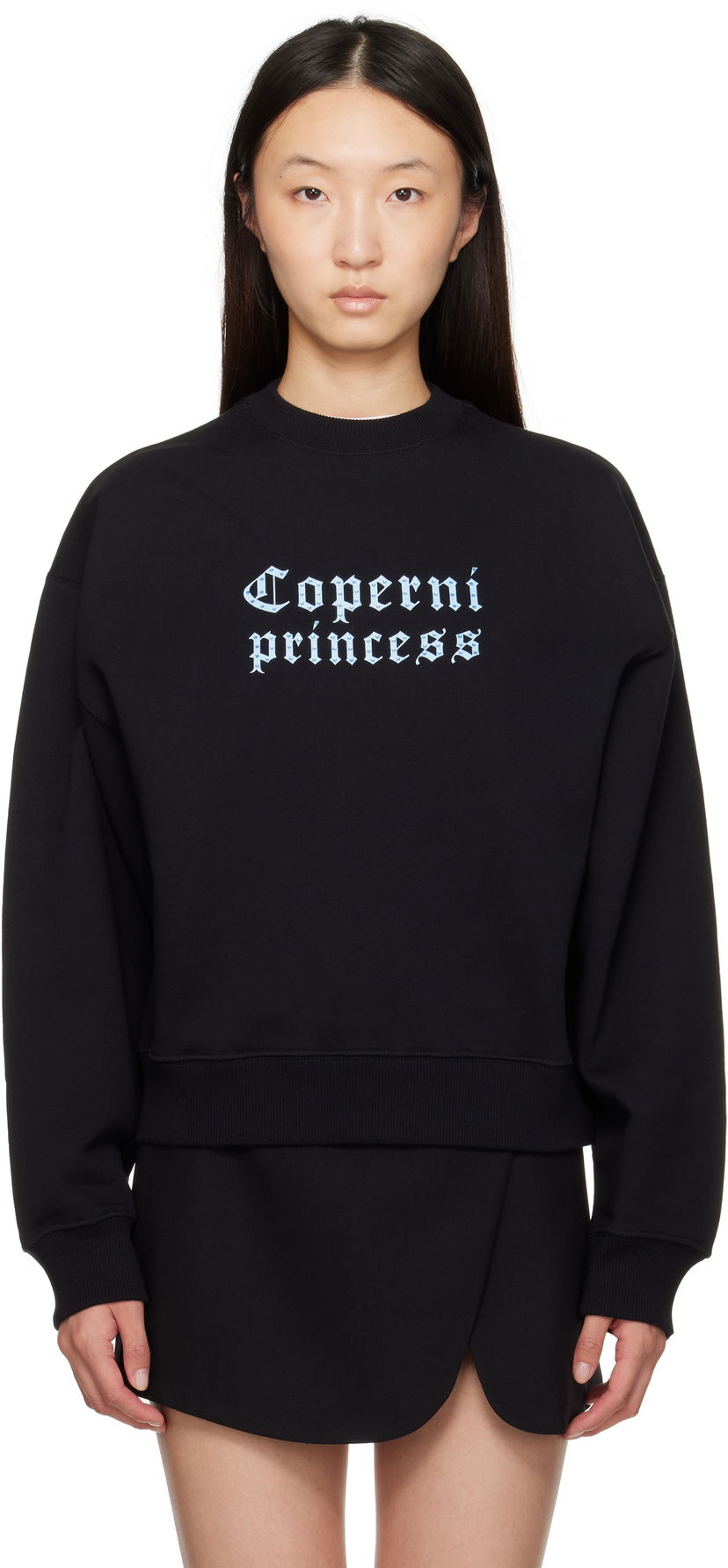 Huppari Coperni Coperni Princess Sweatshirt Musta | DJS161F5018