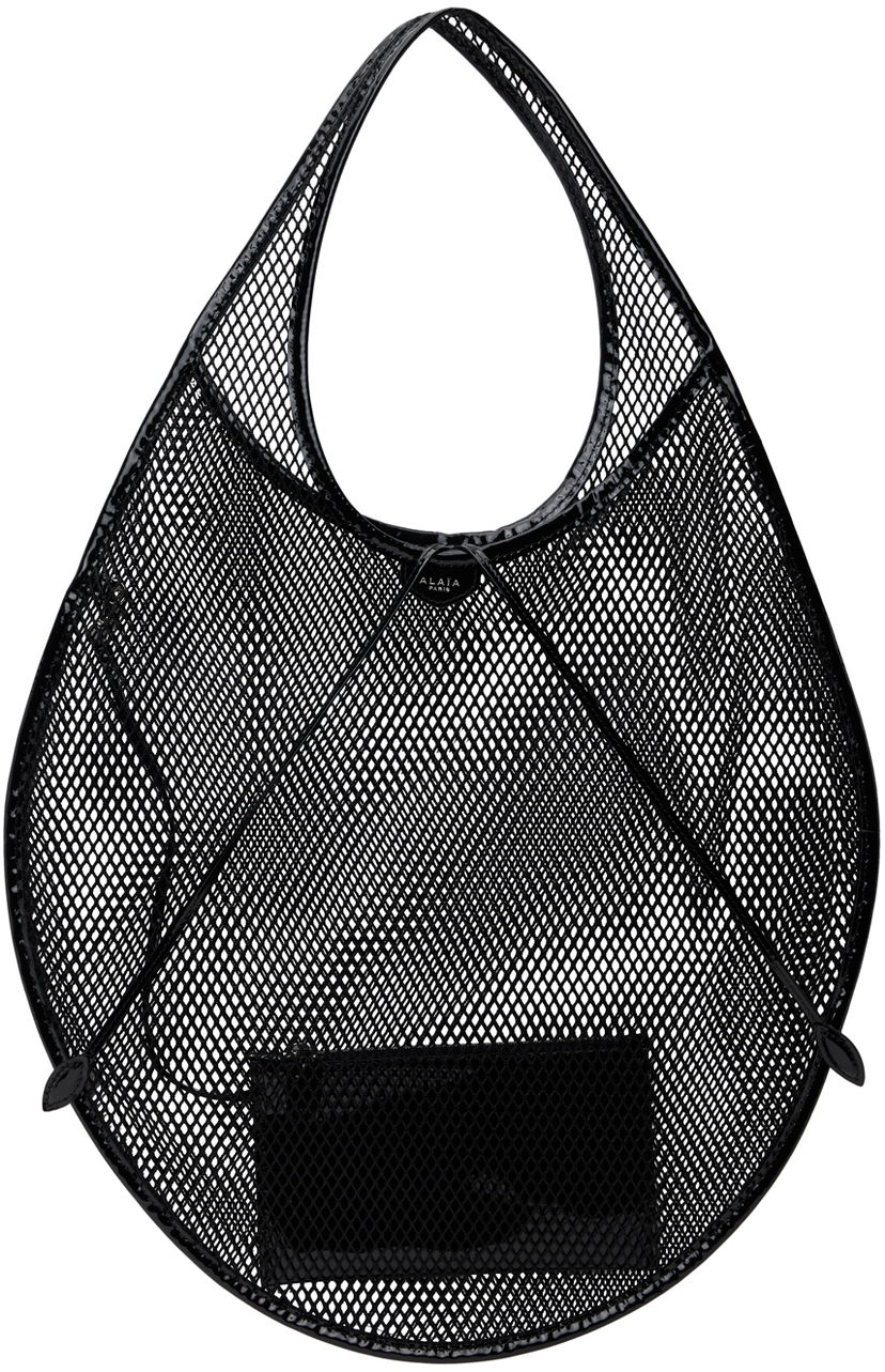 Kangaskassi Alaïa ALAÏA Black One Piece XL Bag Musta | AA1S02736CA266