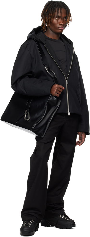 Puffer takki HELIOT EMIL Heliot Emil Avalanche Hooded Puffer Jacket Musta | PRESS25_M_02_148_BLK01, 3