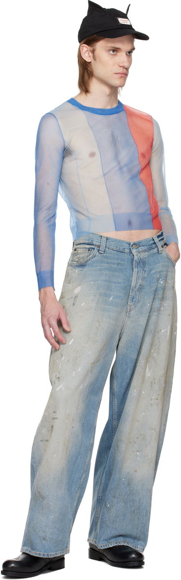 Villapaita Charles Jeffrey Loverboy Charles Jeffrey LOVERBOY Sheer Panelled Sweater Monivärinen | 54091201, 3