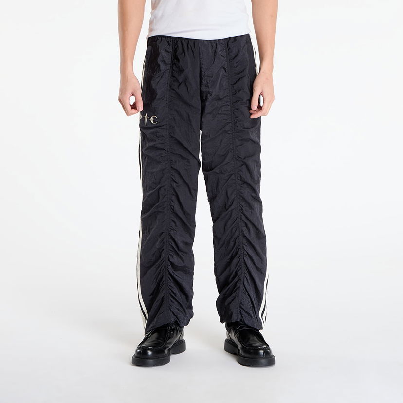 Housut adidas Originals Thug Club Woven Ruched Side Stripe Tracksuit Bottoms Musta | KC2206