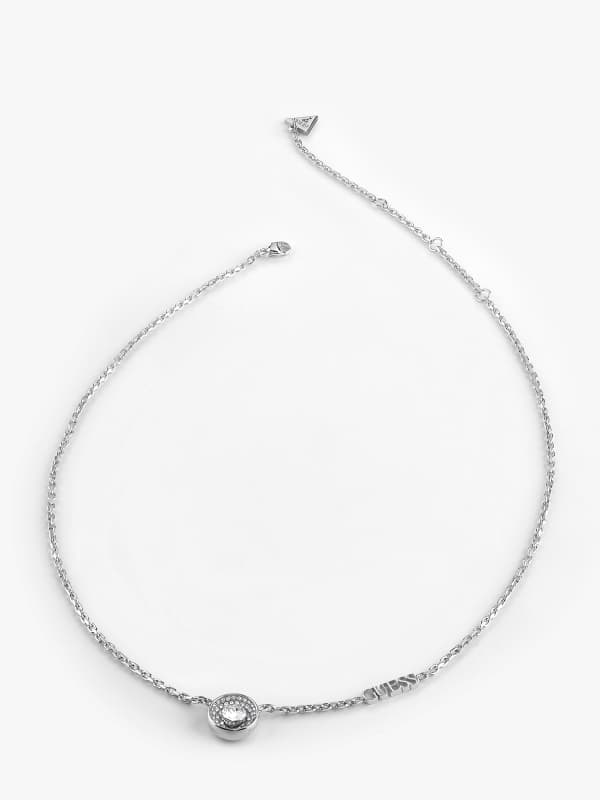 Kaulakoru GUESS “Unique Solitaire” Necklace Metallinen | JUBN03398JW, 0