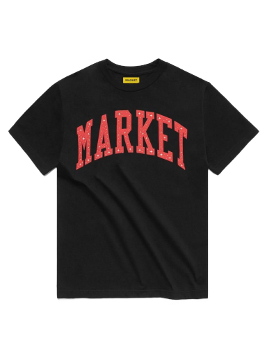 T-paita MARKET Arc Puff T-Shirt Musta | 399000613/0001