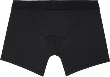 Nyrkkeilijät SKIMS Three-Pack Cotton Boxer Briefs Musta | BO-BBR-5635M, 2
