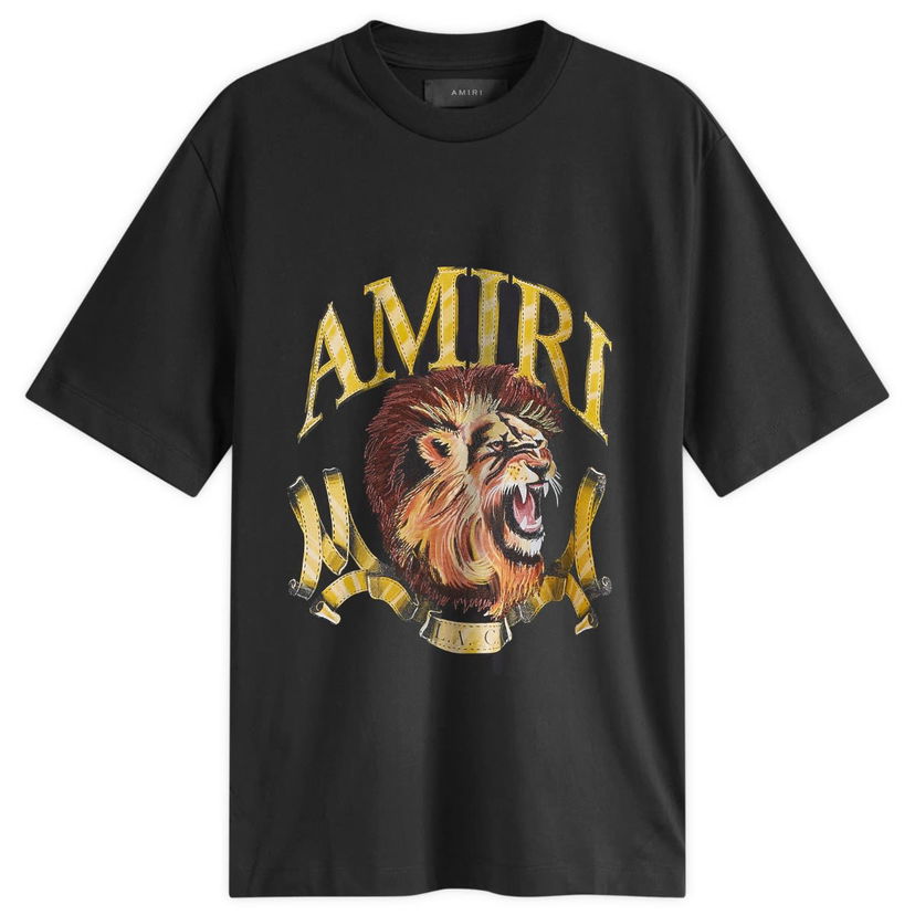 T-paita AMIRI Lion T-Shirt Musta | AMDNSY1086-018