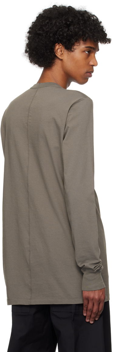 T-paita Rick Owens Rick Owens Hollywood Level Long Sleeve T-Shirt Vihreä | RU01E5266 JA, 2