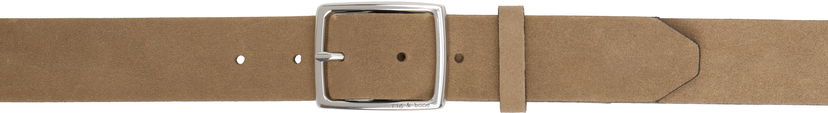 Vyöt rag & bone Rag & Bone Rugged Suede Belt Beige | MIA24FB1017SU17