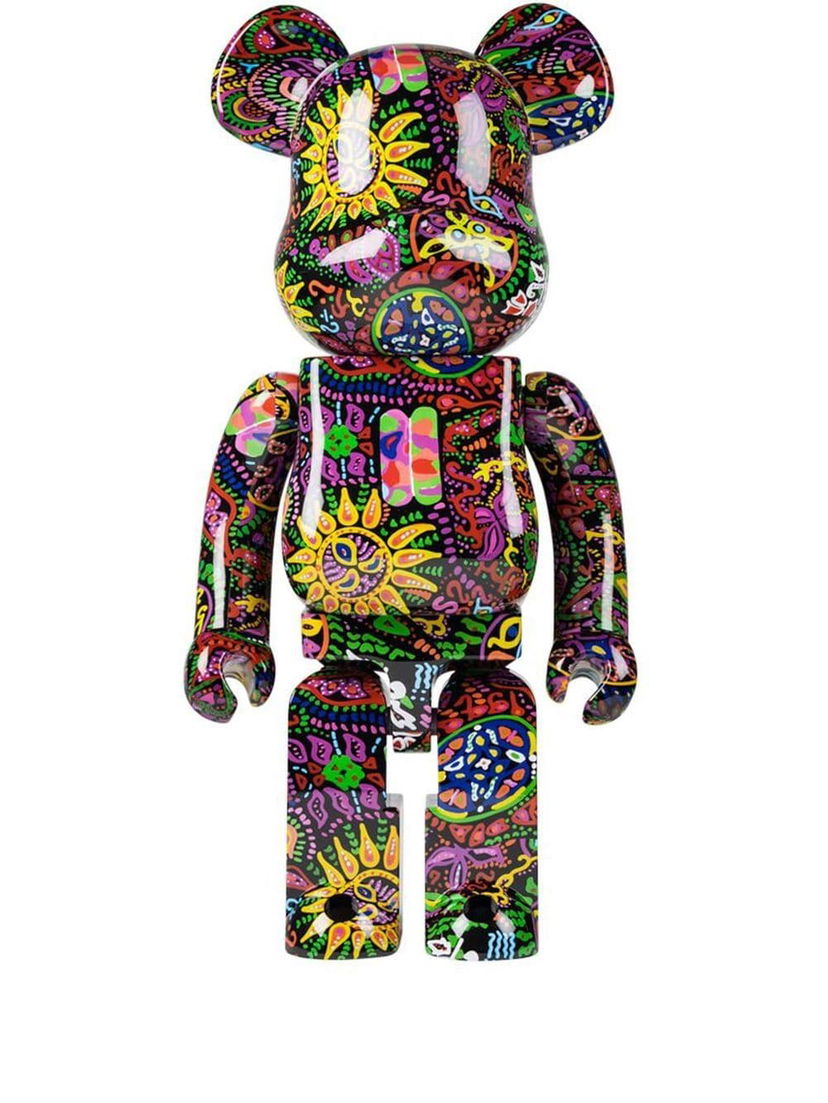 Keräilykelpoinen Medicom Toy Be@rbrick Psychedelic Paisley collectible "1000%" - Multicolour Monivärinen | MEDI007119105221