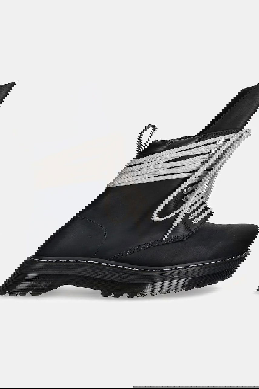 Tennarit ja kengät Rick Owens Rick Owens DRKSHDW x Dr. Martens Quad Sole Steel Toe Boot Musta | DM02E6813.9001, 1