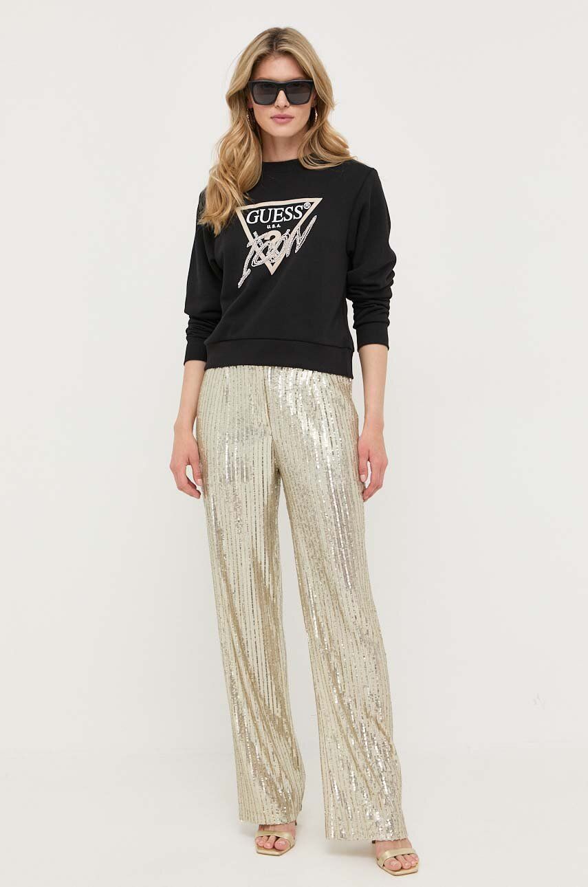 Huppari GUESS Sweatshirt Musta | W3YQ01.KB683, 0