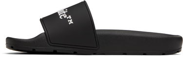 Tennarit ja kengät Off-White Black Bookish Pool Slides Musta | OWIU001C99MAT0011001, 2