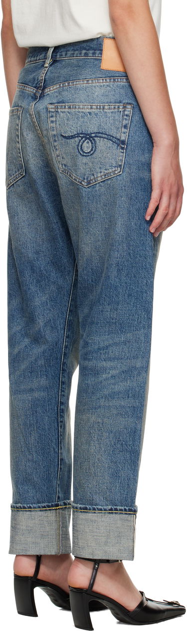 Jeans R13 R13 Cuffed Crossover Jeans Sininen | R13WD193-D324B, 2