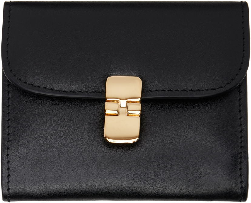 Lompakko A.P.C. A.P.C. Grace Compact Wallet Musta | PXBMW-F63603