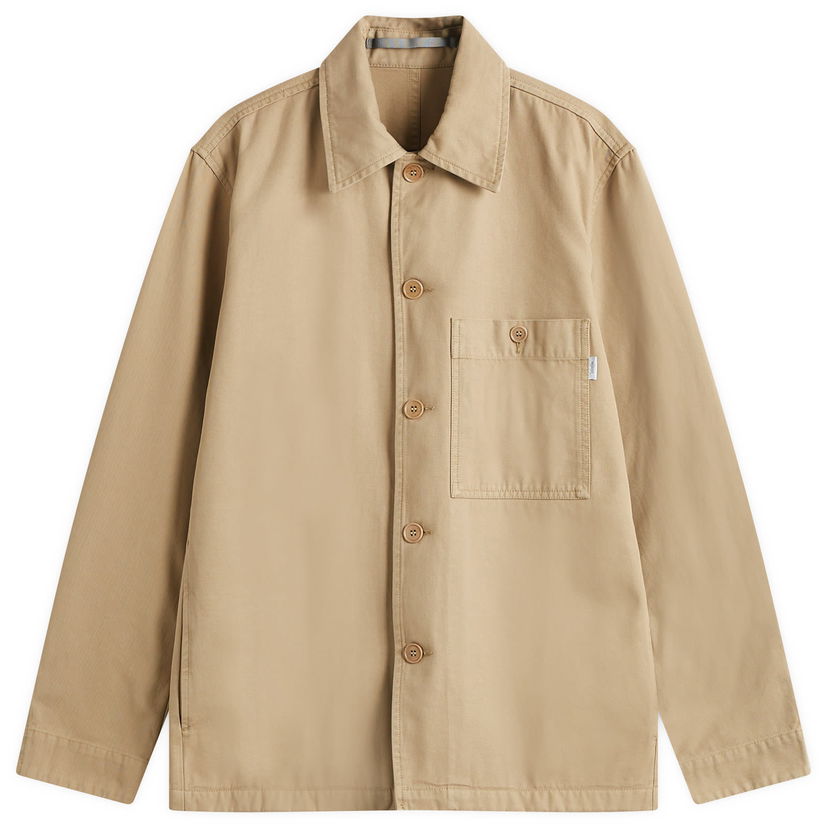 Paita NORSE PROJECTS Norse Projects Standard Twill Overshirt Beige | N50-0260-966