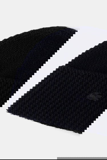 Pipo Lacoste Lacoste Wool Beanie Tummansininen | RB4163, 2