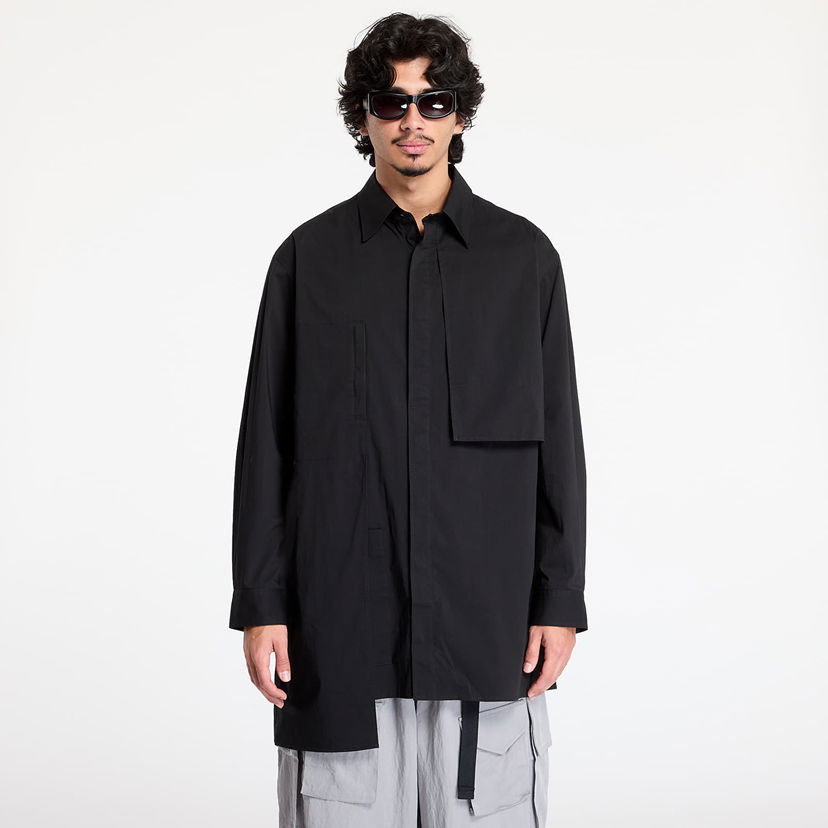 Paita Y-3 Sporty Cotton Shirt Musta | IR7111