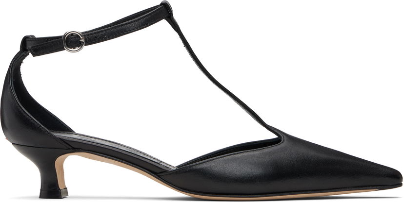 Kengänhoito Aeyde Aeyde Liz T-Bar Kitten Heels Musta | A11-PU0596001001-225