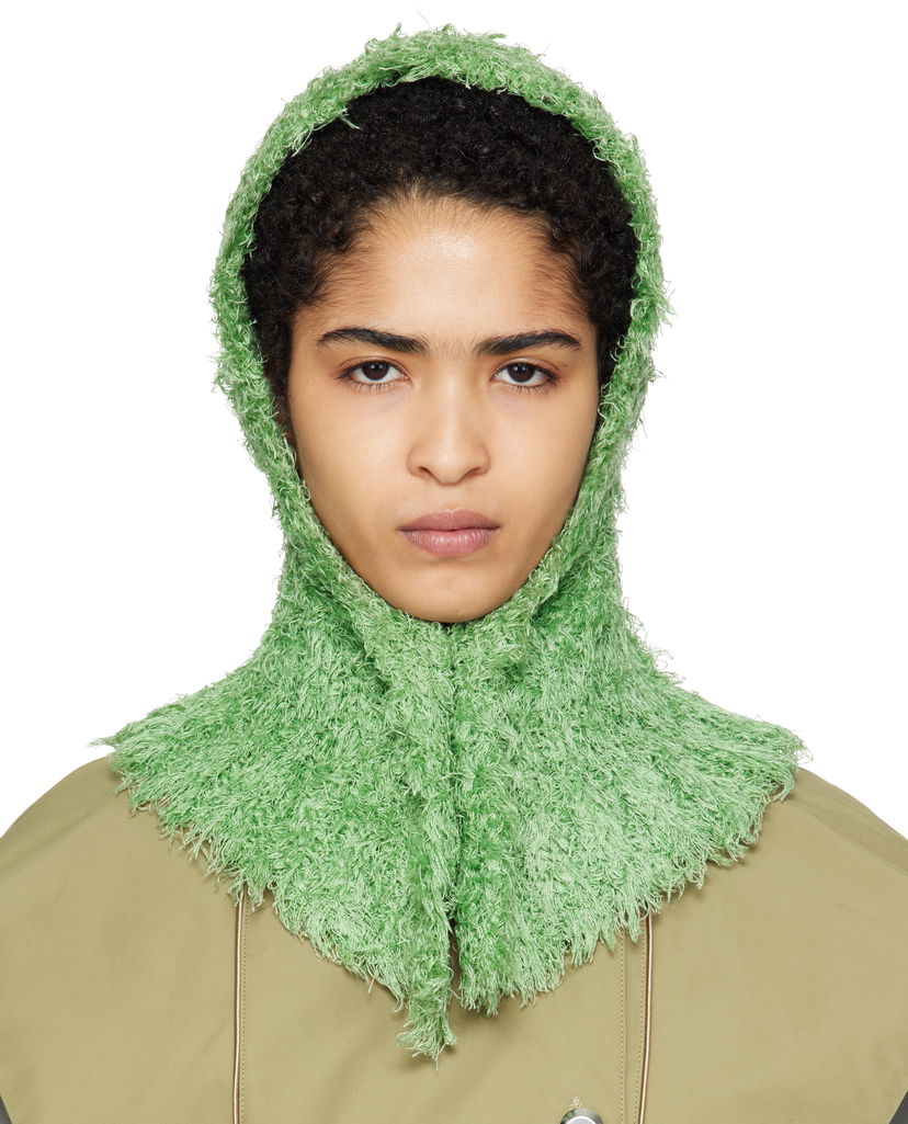 Huivi KIKO KOSTADINOV Knitted Hood Vihreä | KKWAW24KN12-98