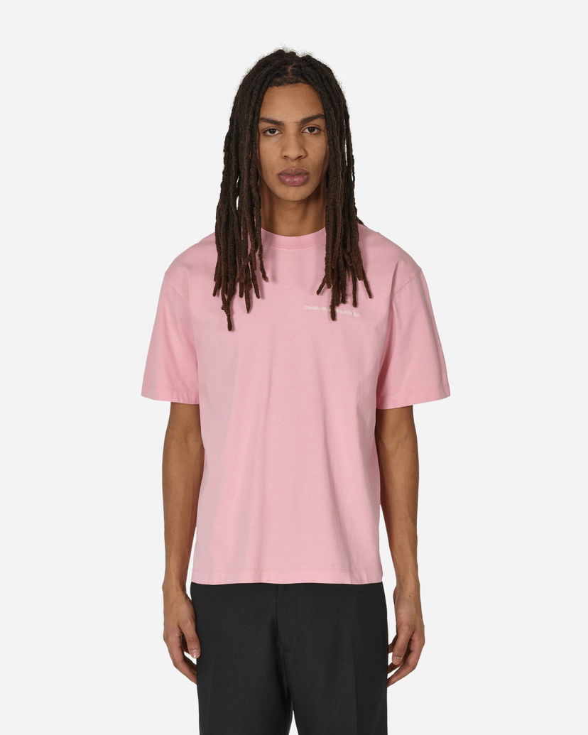 T-paita Stockholm (Surfboard) Club Embroidered Logo T-Shirt Pink Vaaleanpunainen | U1000042 1