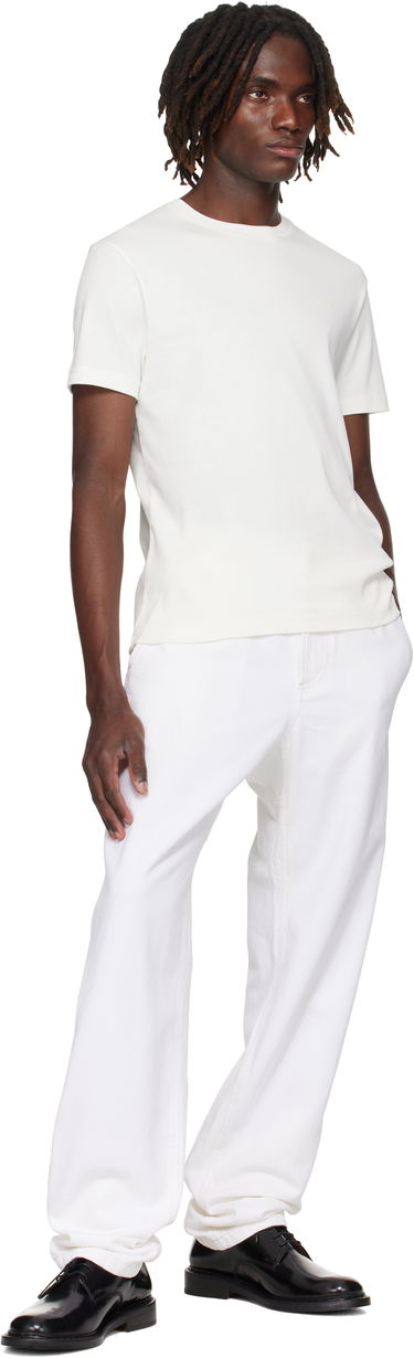 Housut A.P.C. A.P.C. Chuck Trousers Valkoinen | COGZV-H08408, 3