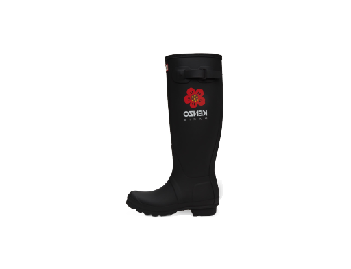 Outdoor KENZO Paris Hunter Edition Wellington Boots "Black" Musta | FD65BT901R91