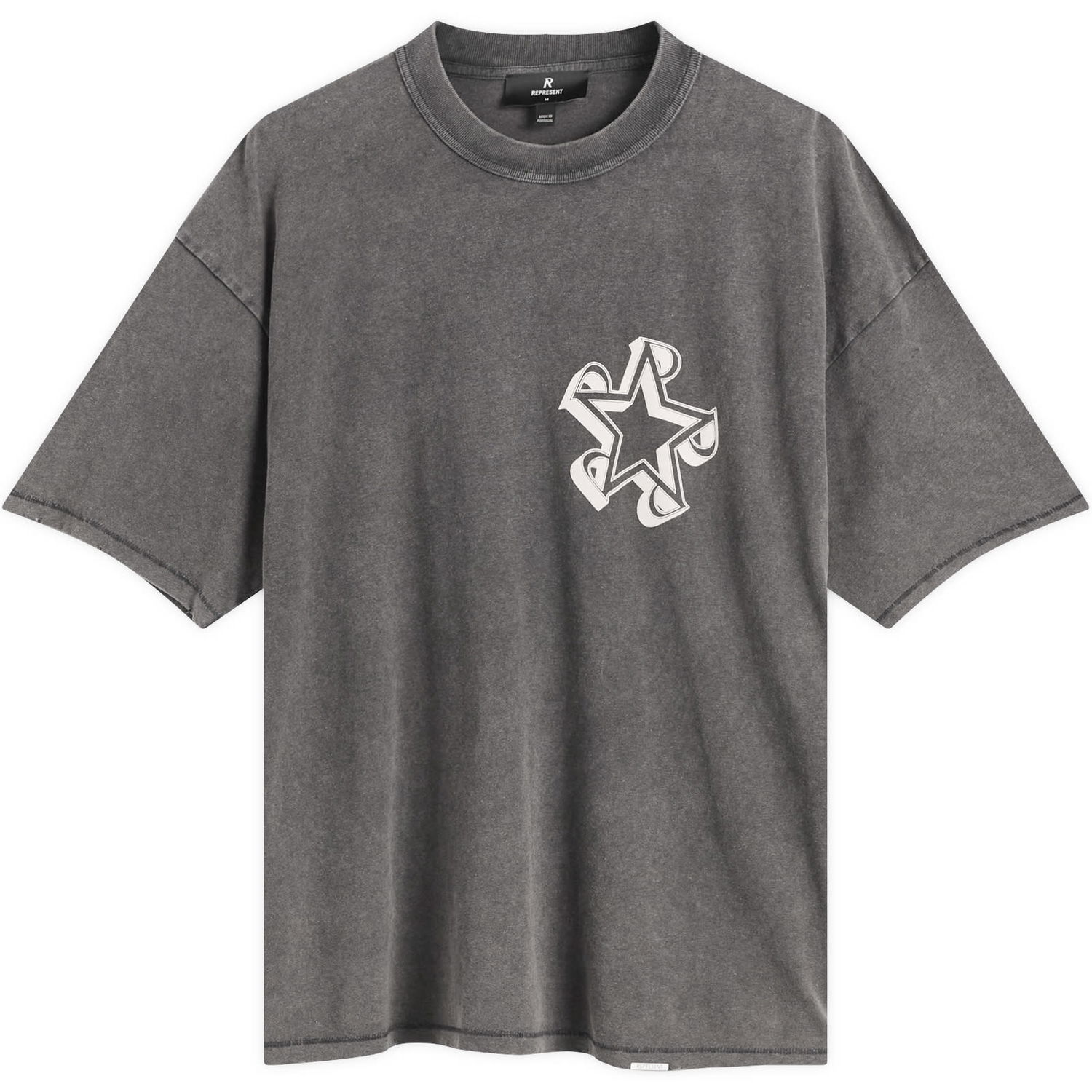 T-paita Represent Clo Initial Star T-Shirt, Size X-Small Harmaa | MLM100172-47, 1
