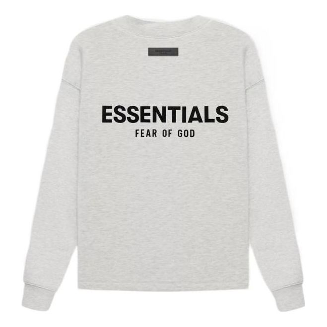 Huppari Fear of God Essentials Relaxed Crewneck Harmaa | FOG-SS22-340