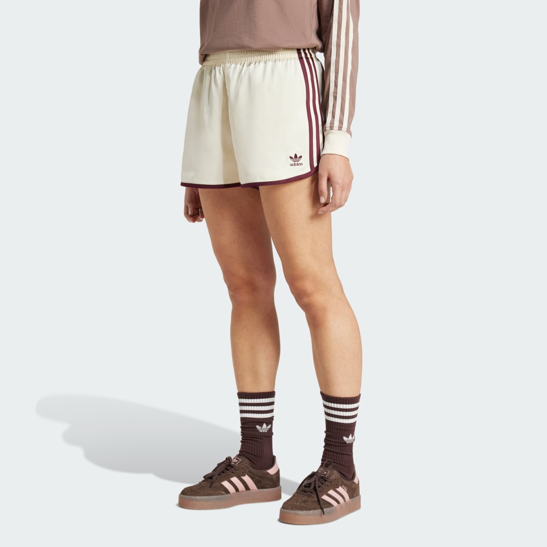 Shortsit adidas Performance Adicolor 3-Stripes Sprinter Shorts Beige | KA7739, 0